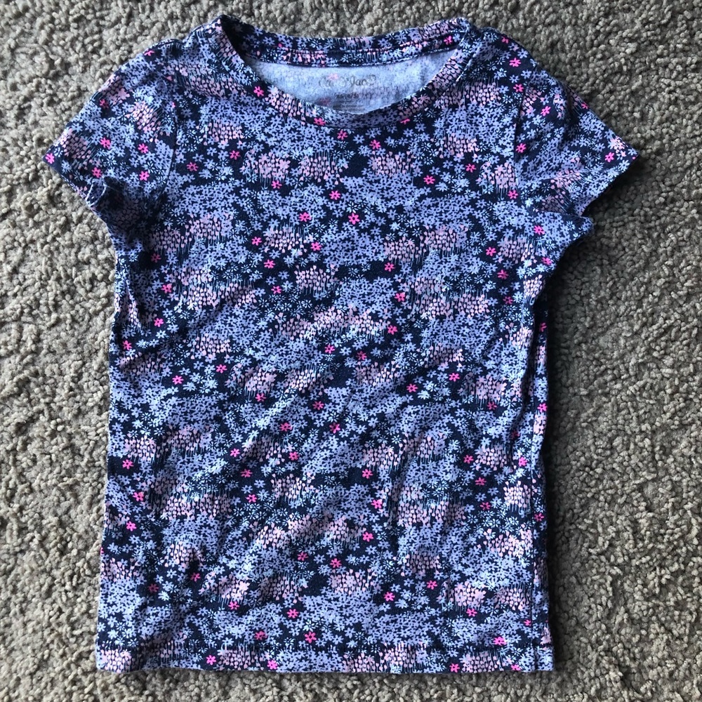 Cat & Jack floral tee